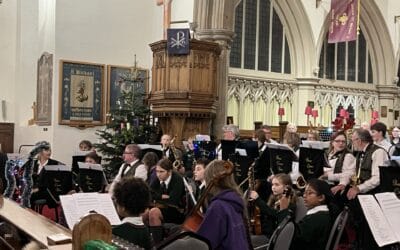 Performance with Preston Concert Band